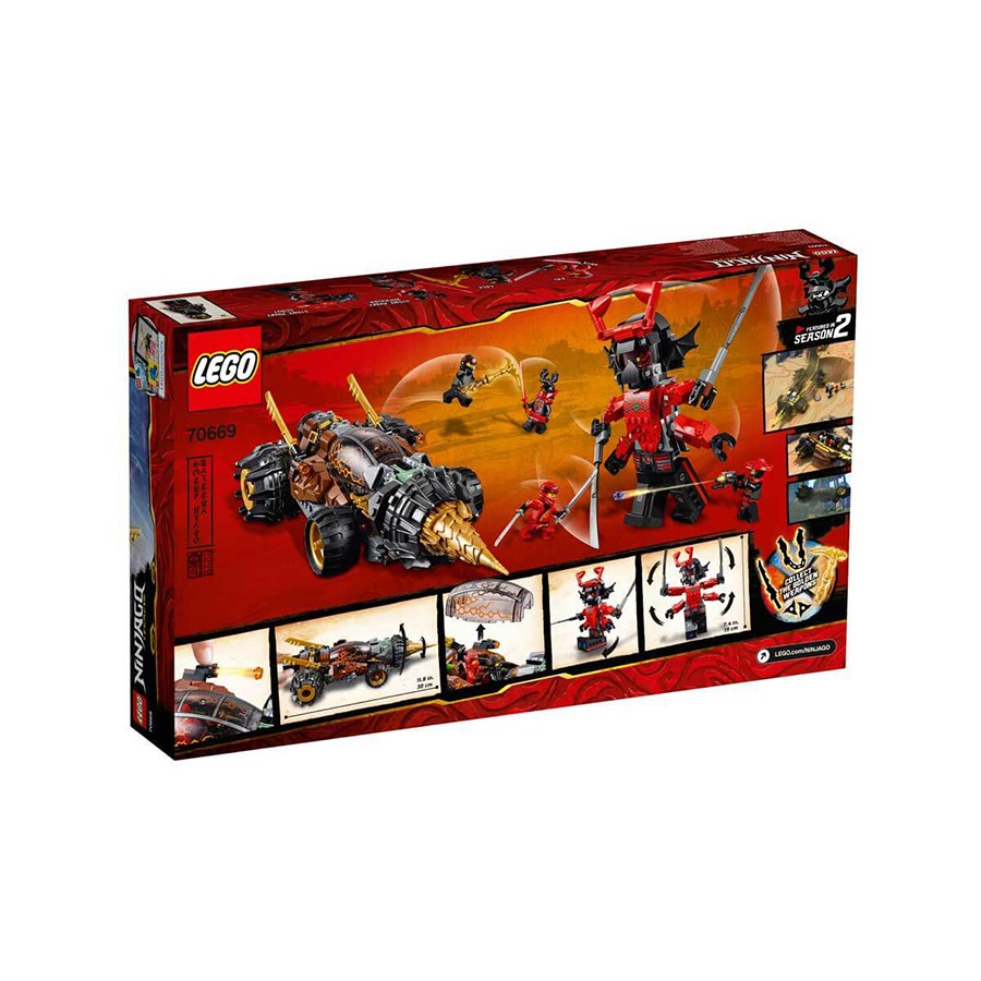 LEGO Ninjago Cole'un Toprak Delicisi 