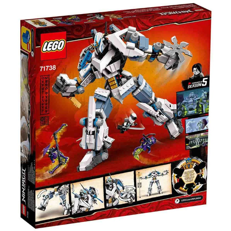 Lego Ninjago Zane'in Titan Makine Savaşı 71738 