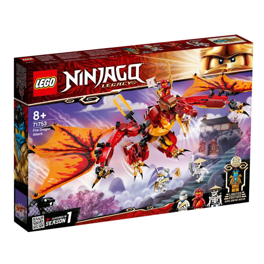 Lego Ninjago Ateş Ejderhası Saldırısı 