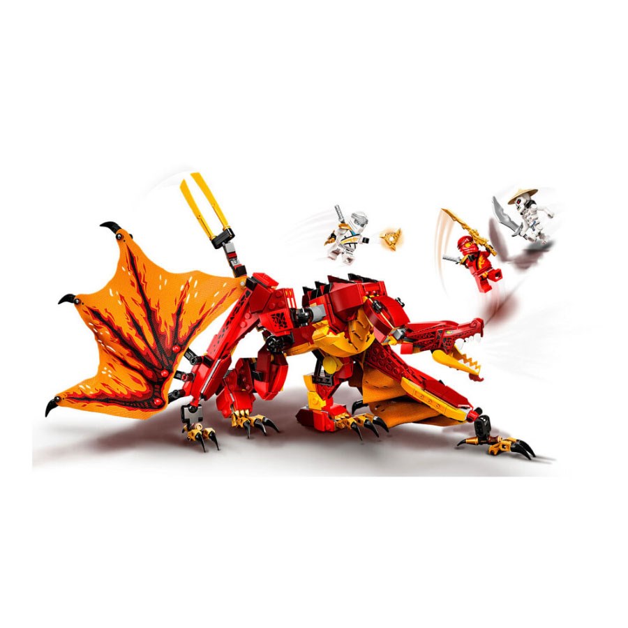 Lego Ninjago Ateş Ejderhası Saldırısı 