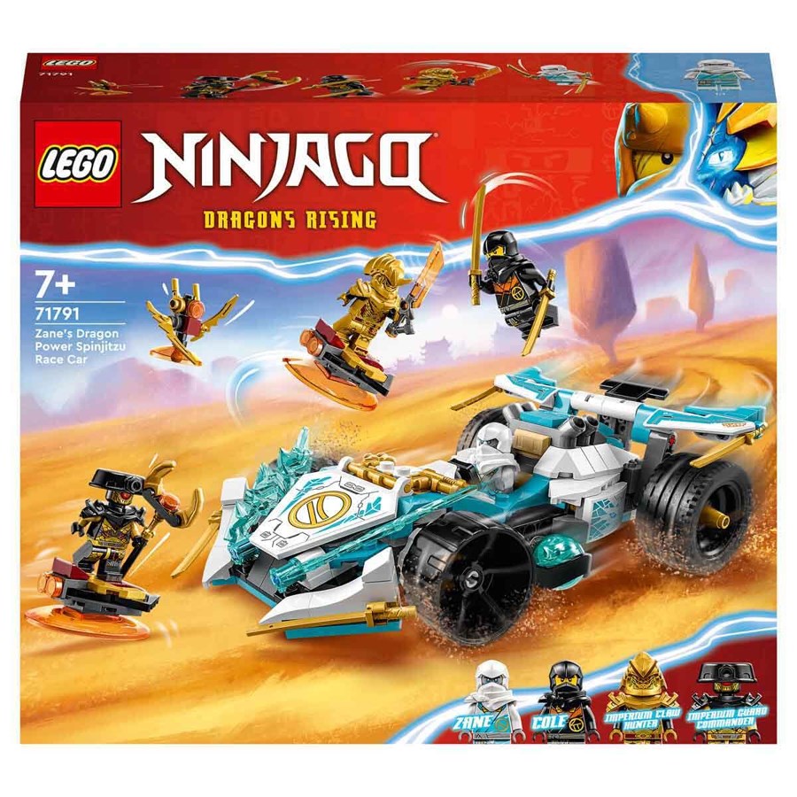 Lego Ninjago Zane in Ejderha Gücü Spinjitzu Yarış  