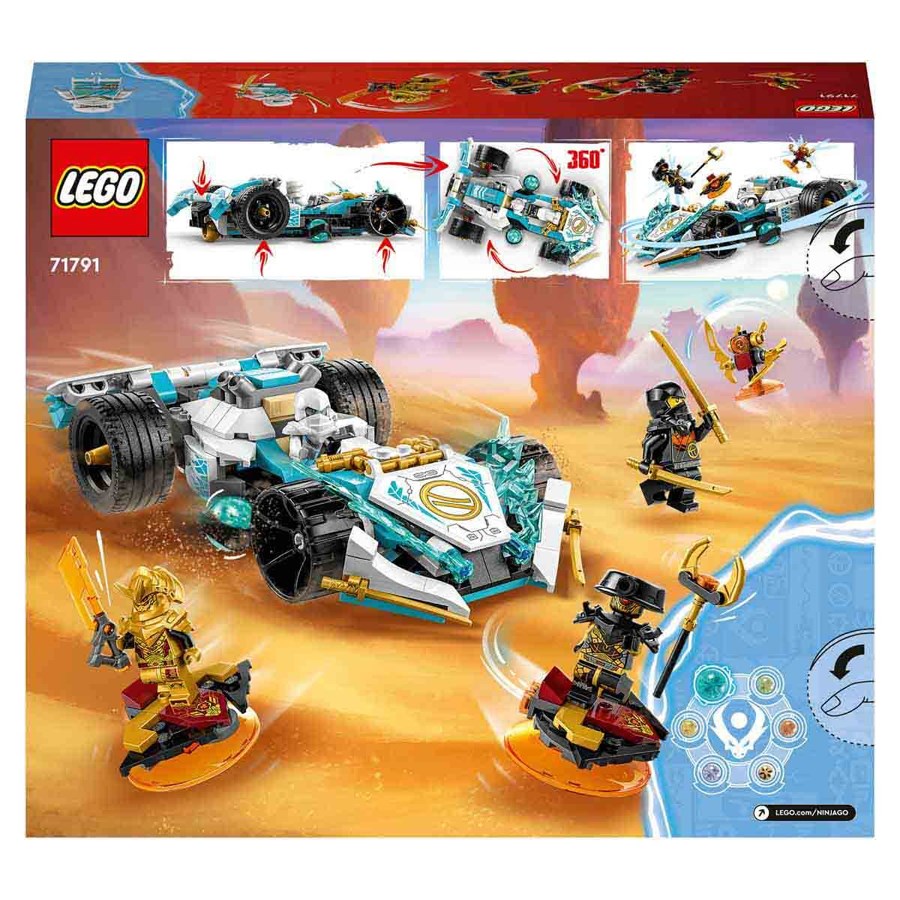 Lego Ninjago Zane in Ejderha Gücü Spinjitzu Yarış  