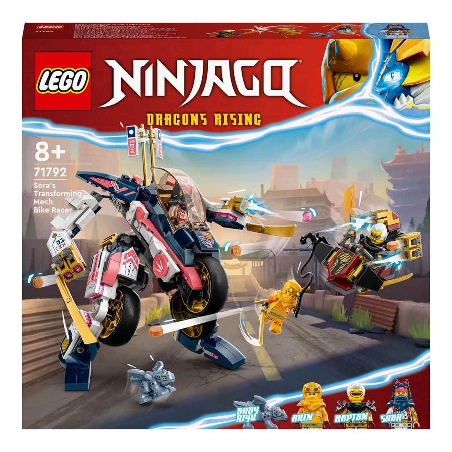 Lego Ninjago Sora nın Dönüşen Robot Motosiklet Yar 