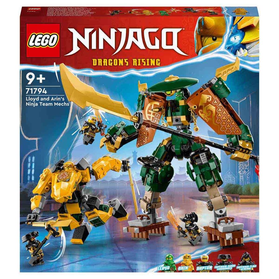 Lego Ninjago Lloyd ve Arin in Ninja Ekibi Robotlar 