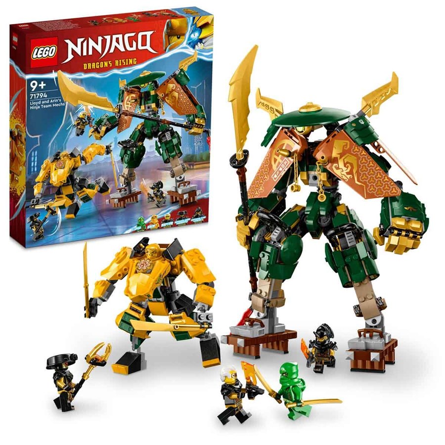 Lego Ninjago Lloyd ve Arin in Ninja Ekibi Robotlar 