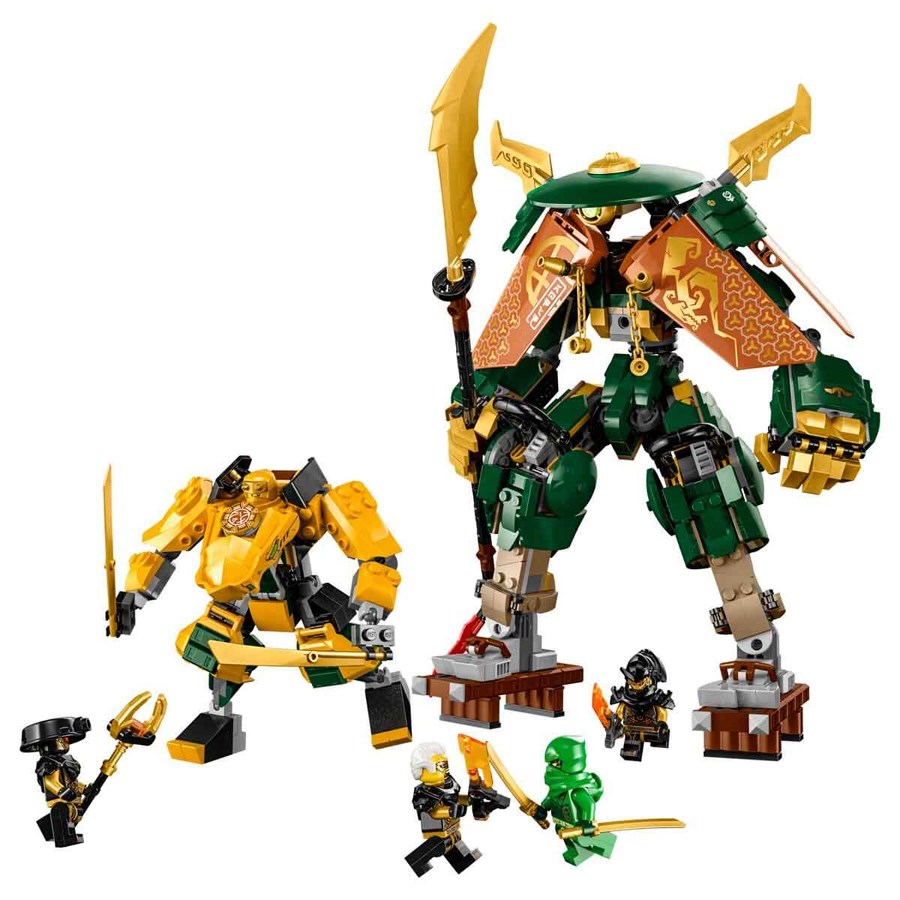 Lego Ninjago Lloyd ve Arin in Ninja Ekibi Robotlar 