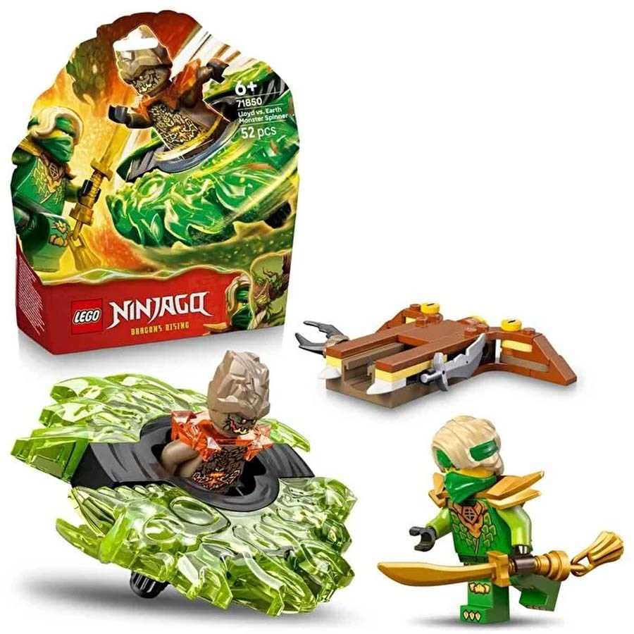 Lego Ninjago Lloyd ve Element Canavarı Spinner 