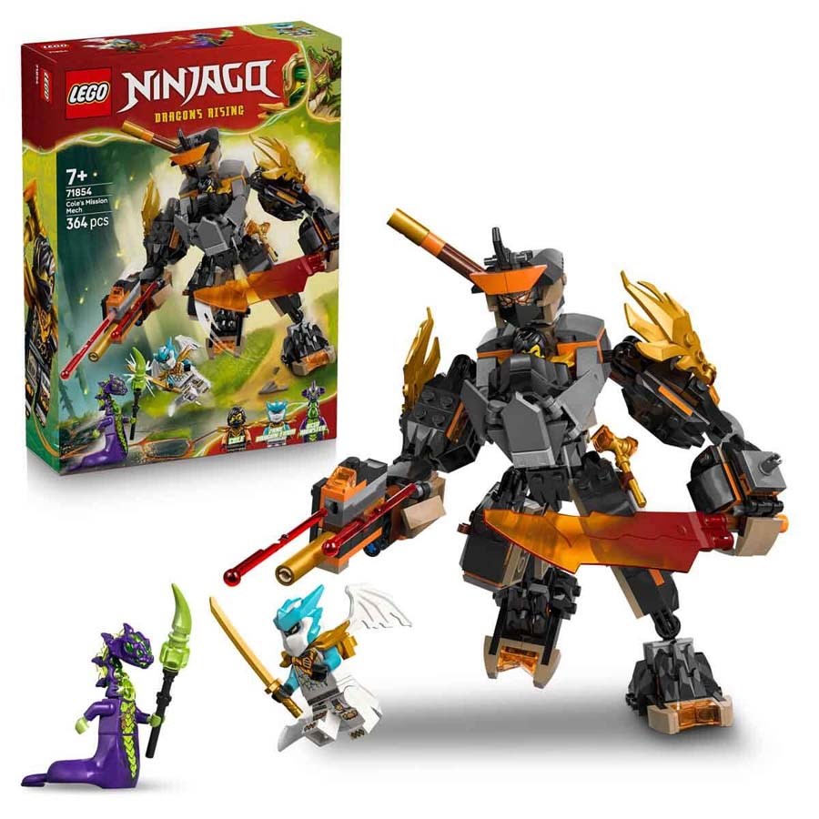 Lego Ninjago Mekanik Cole ve Ejderha Zane
