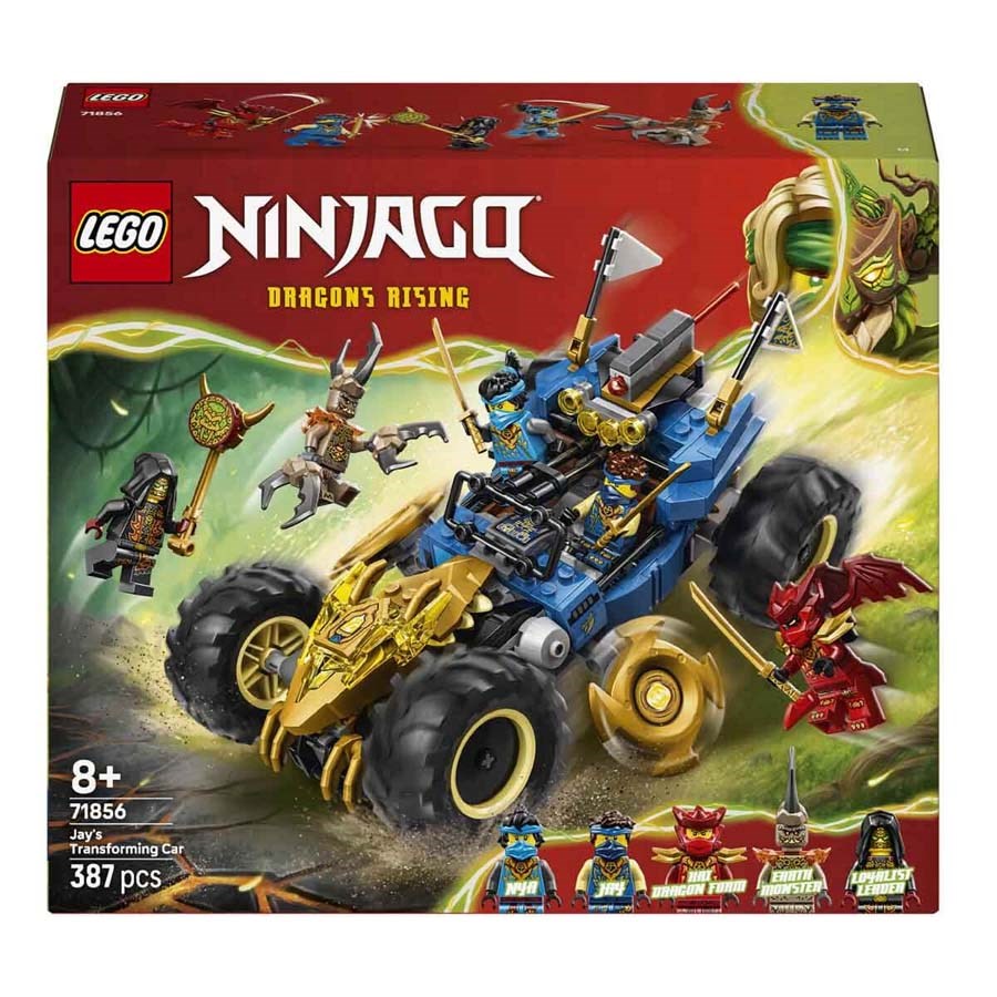 Lego Ninjago Jay`İn Dönüşen Arabası 