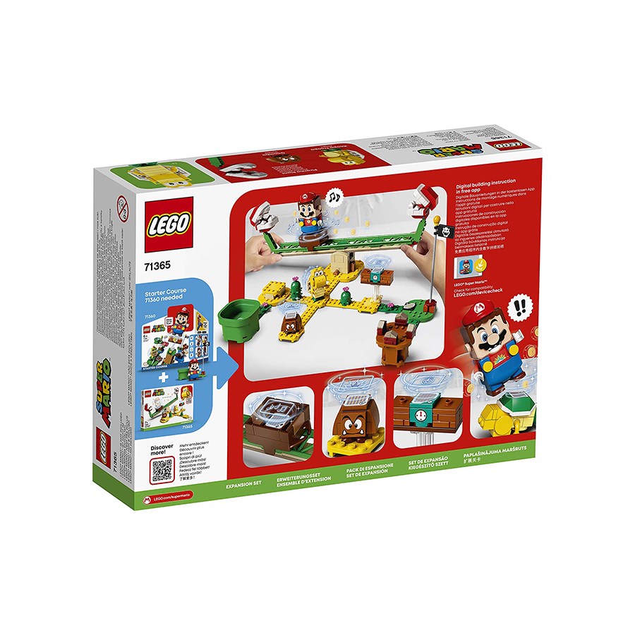 Lego Super Mario Piranha Plant Güç Kaydırağı Ek Macera Seti 