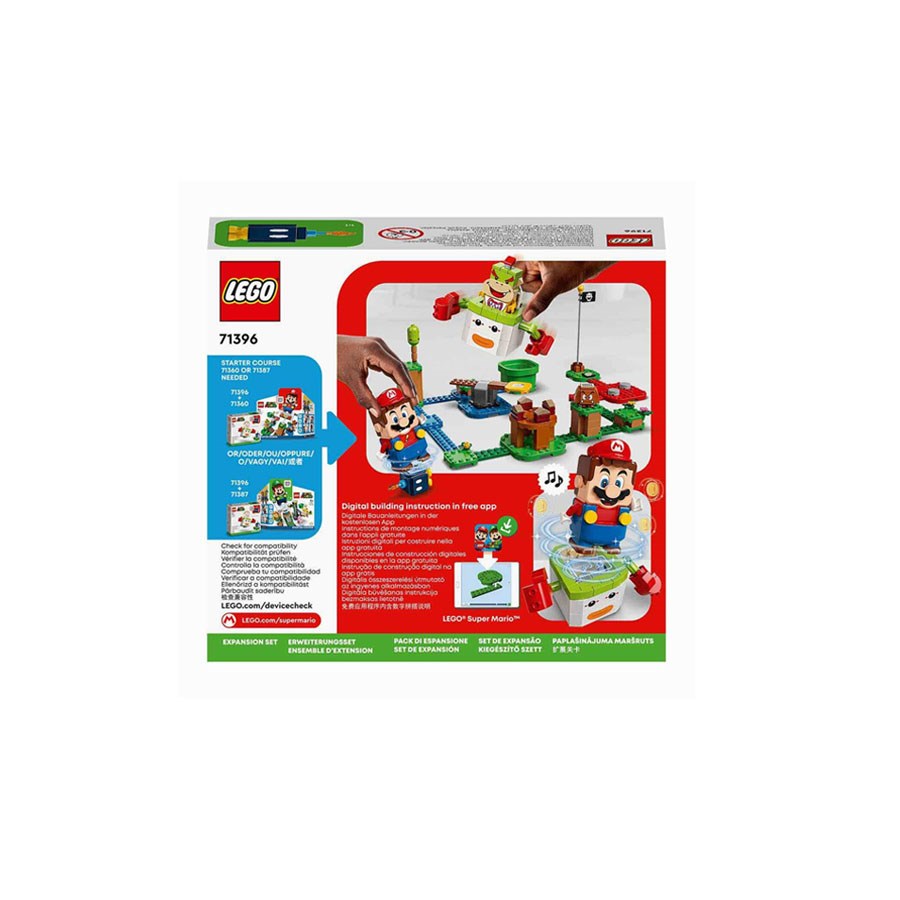 Lego Super Mario Bowser Jr. Clown Car 