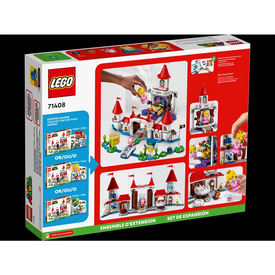 Lego Super Mario Peachs Castle Ek Macera Seti 