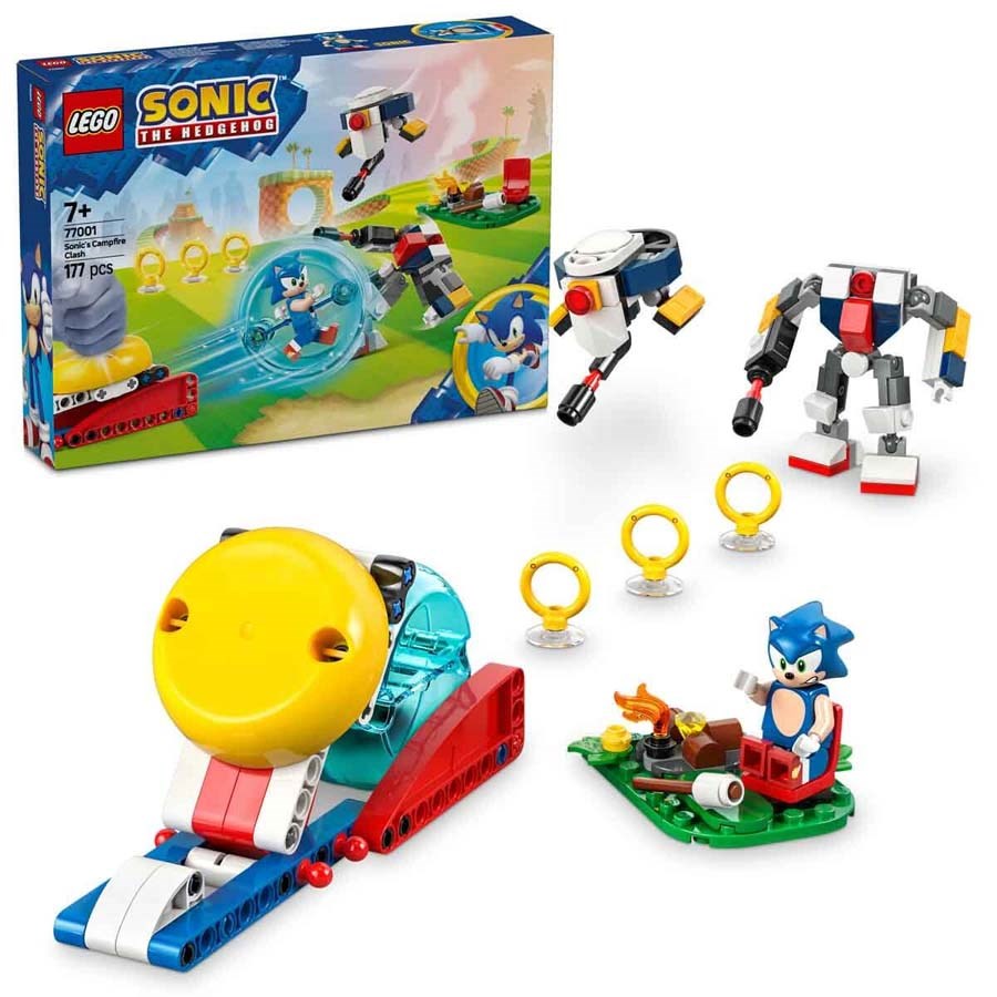 Lego Sonic Hedgehog Sonic’in Kamp Ateşi Çarpışması 