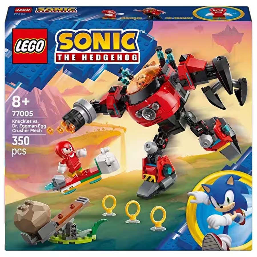 Lego Sonic Knuckles Egg Crusher Robotuna Karşı 