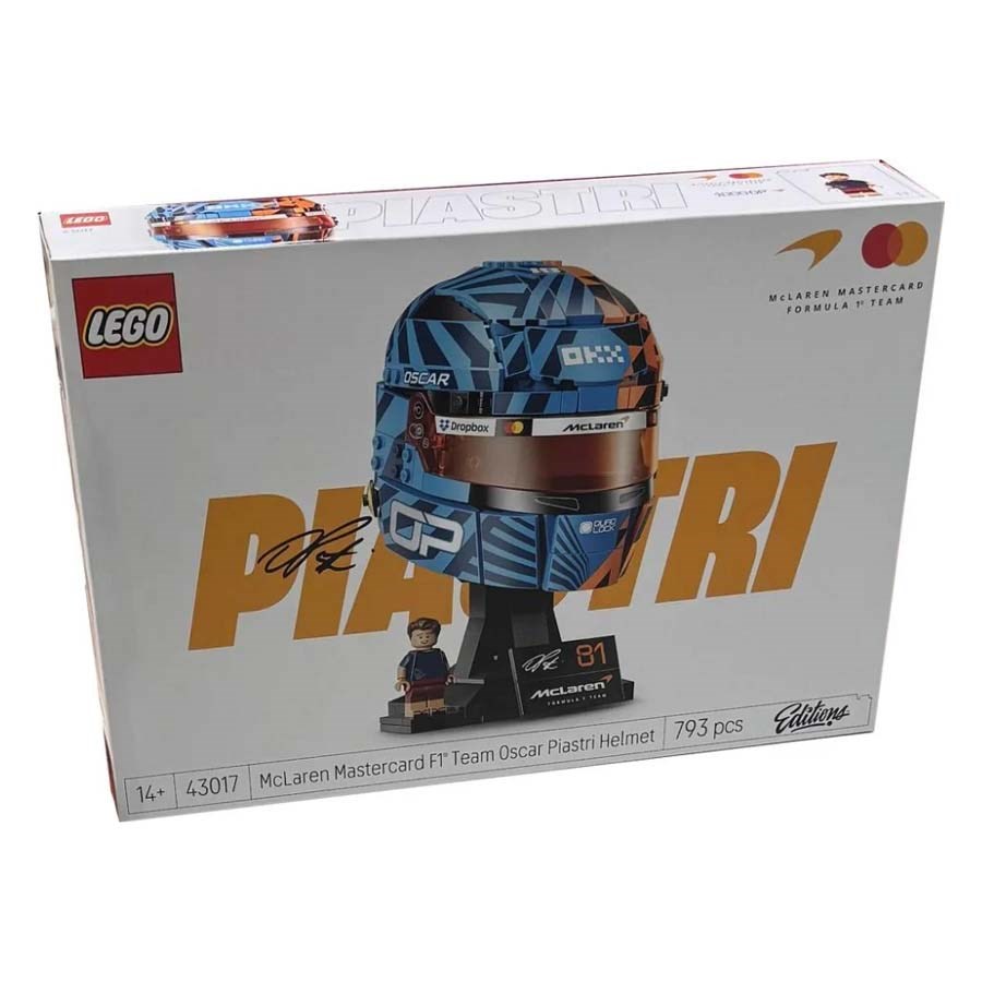 Lego Mclaren Oscar Piastri Kask 