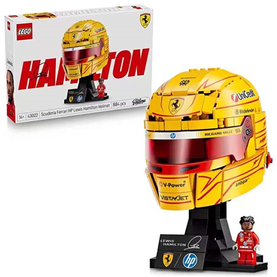 LEGO Editions Scuderia Ferrari HP Lewis Hamilton Ka 