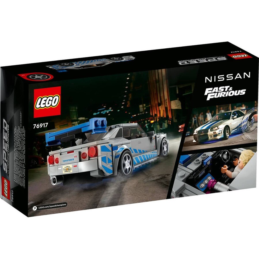 Lego Daha Hızlı Daha Öfkeli Nissan Skyline GT-R 