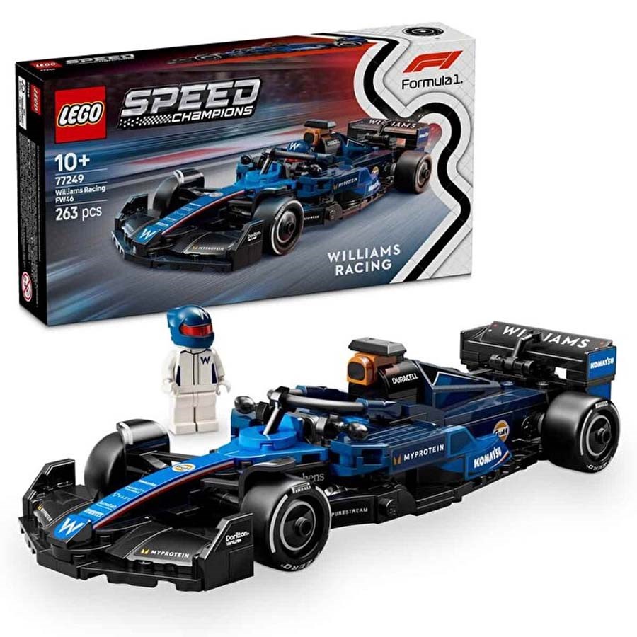 Lego Speed Champions Williams Racing FW46 F1 Yarış 