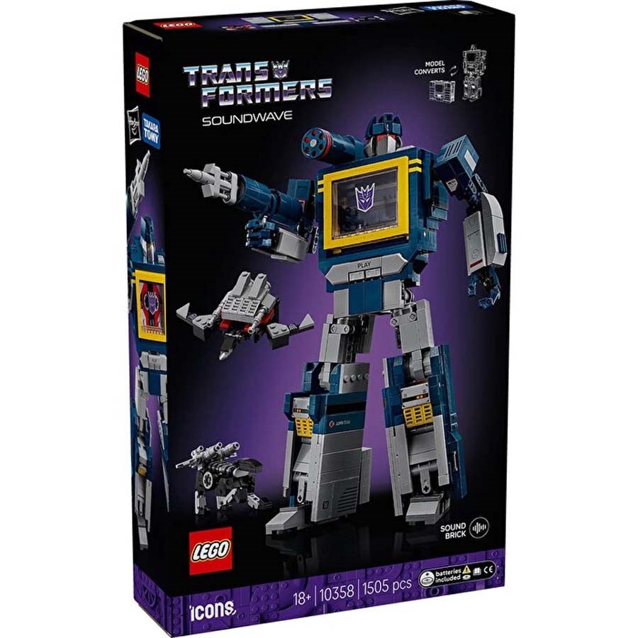 Lego Transformers Soundwave 