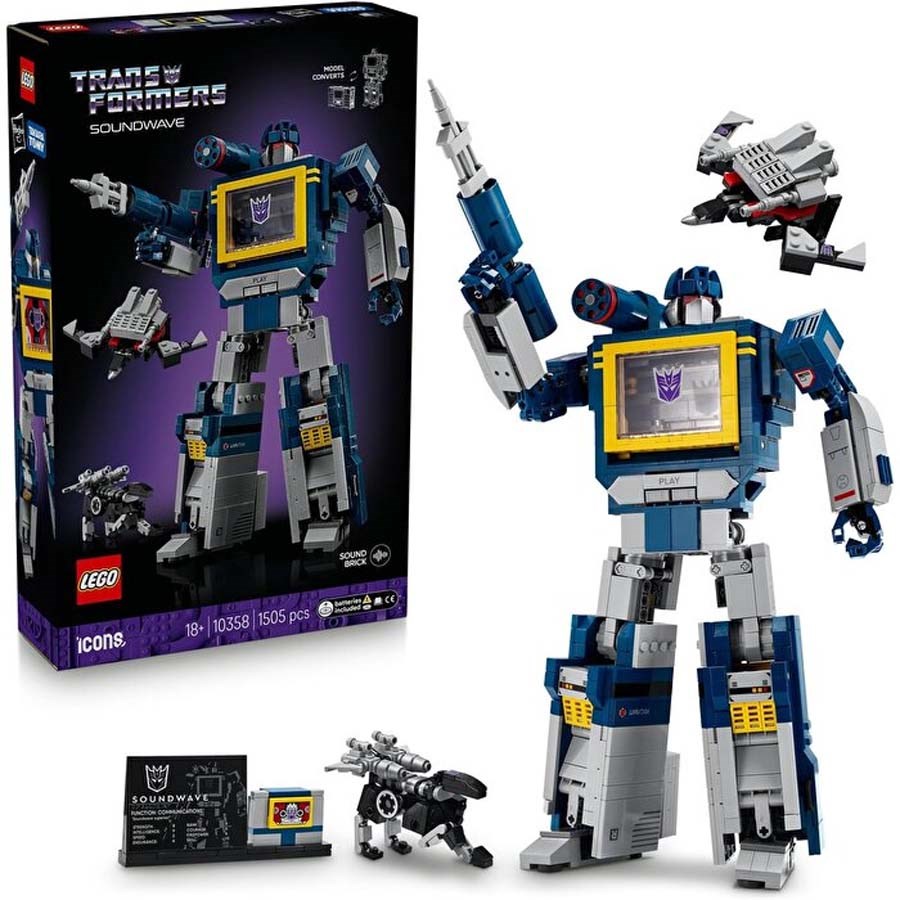 Lego Transformers Soundwave