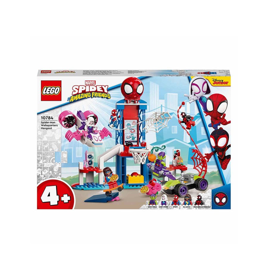 Lego Marvel Spidey ve İnanılmaz Arkadaşları Örümcek Adam Ağ Merkezi 