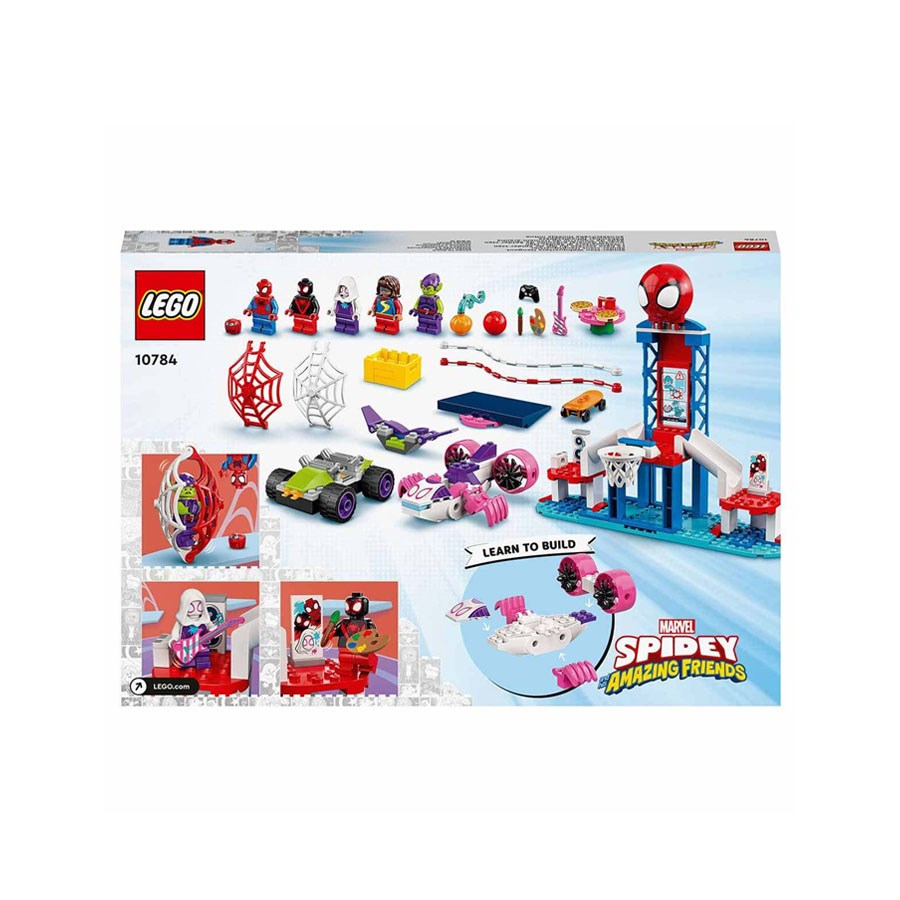 Lego Marvel Spidey ve İnanılmaz Arkadaşları Örümcek Adam Ağ Merkezi 