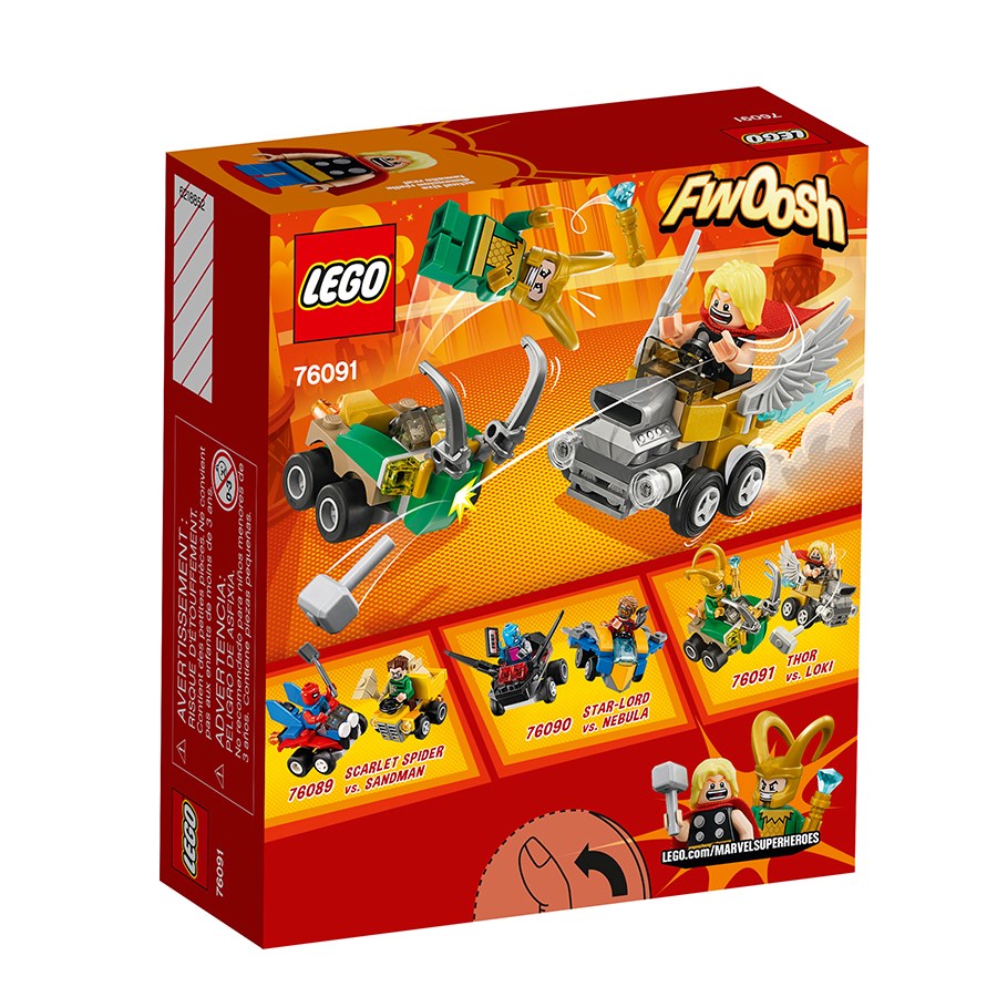 Lego Super Heroes Thor vs Loki 76091 