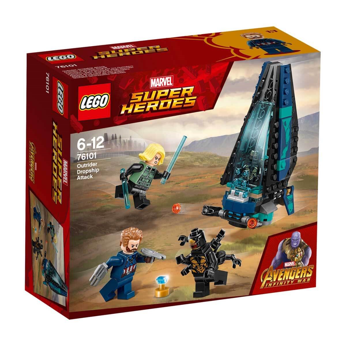 Lego Super Heroes Dropship Attack 76101 