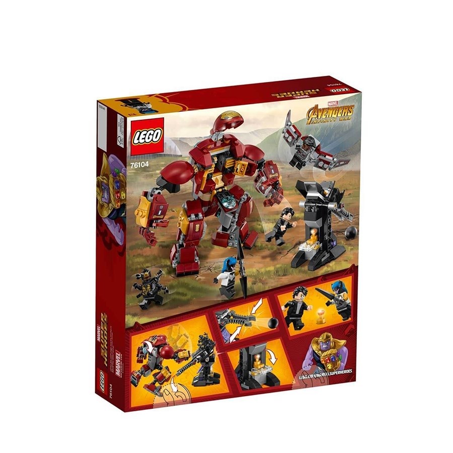 Lego Super Heroes Hulkbuster Dövüşü 76104 