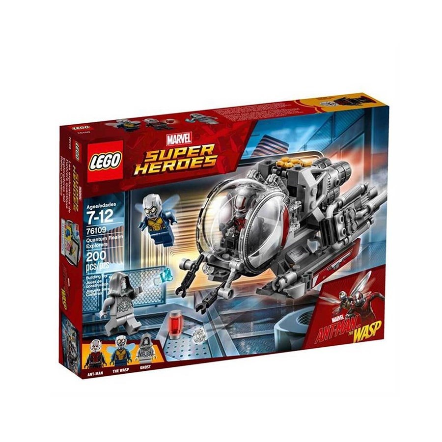 Lego Super Heroes Ant-Man & Wasp Kuantum Boyutu Kaşifleri 76109 
