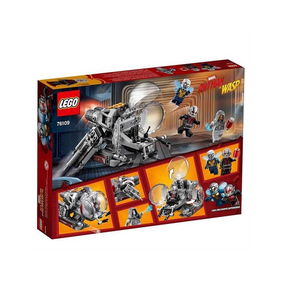 Lego Super Heroes Ant-Man & Wasp Kuantum Boyutu Kaşifleri 76109 