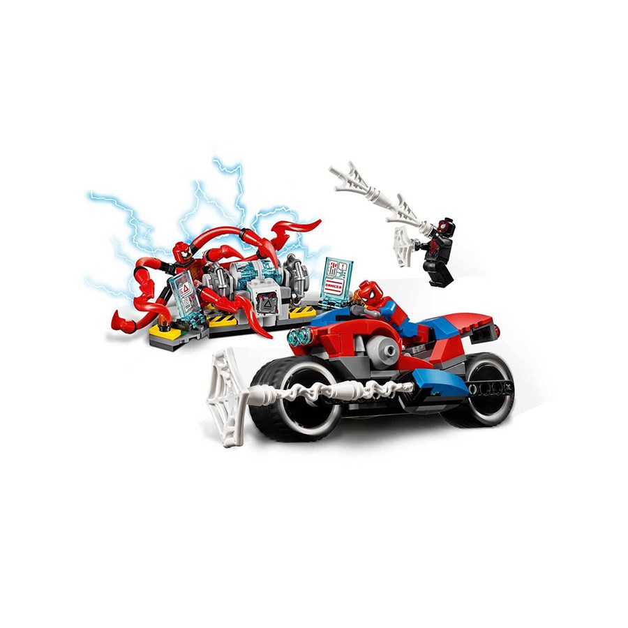 Lego Super Heroes Spiderman Motosikletli Kurtarma 