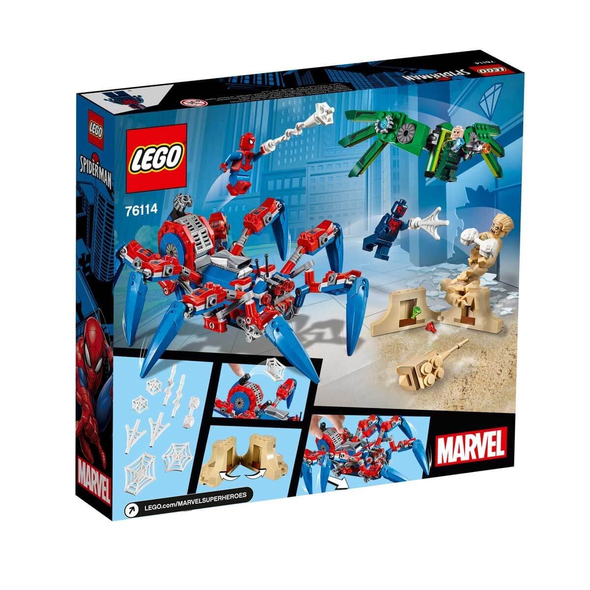 Lego Marvel Super Heroes Spider-Man'in Örümcek Aracı 76114 