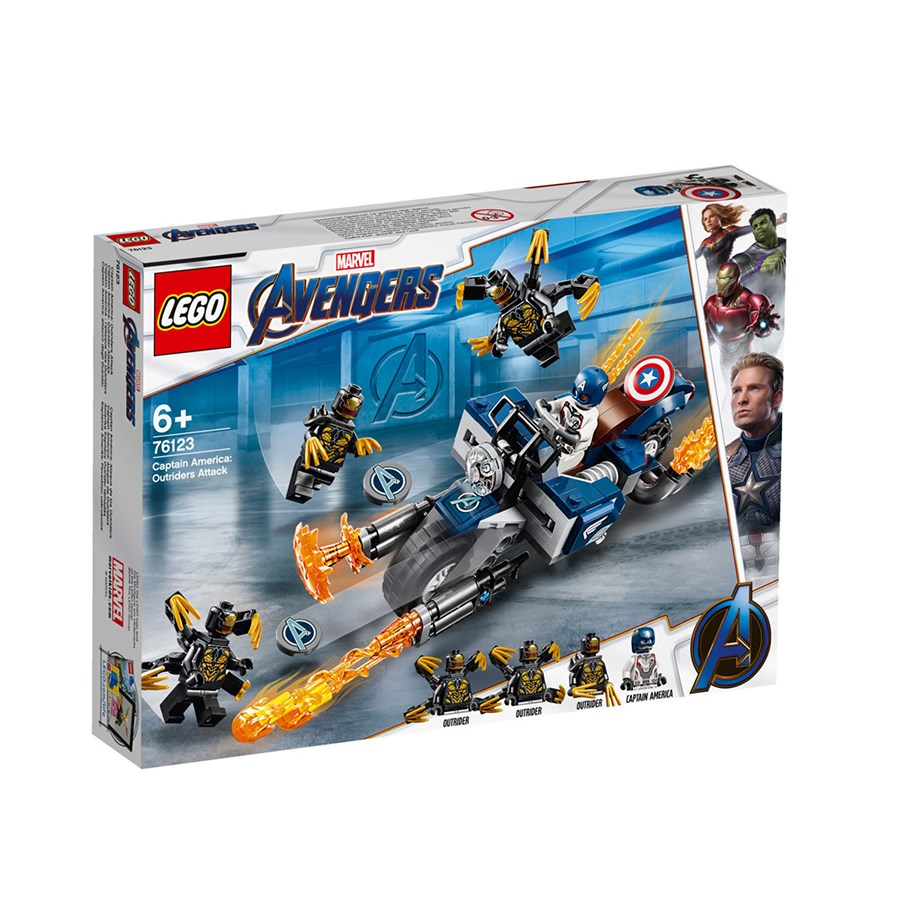 Lego Süper Heroes Captain America 76123 
