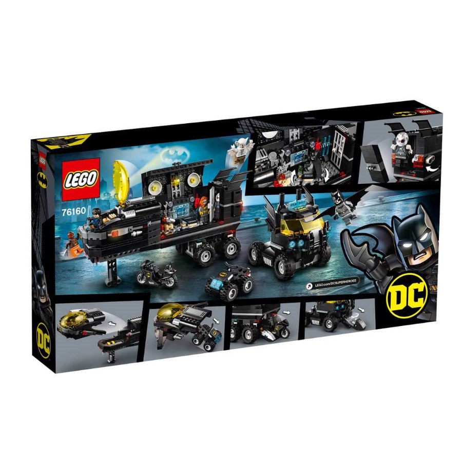 Lego DC Comics Super Heroes Mobil Yarasa Üssü 76160 