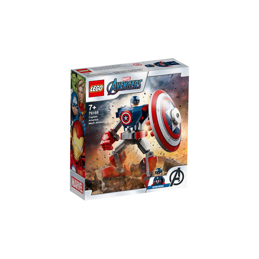 Lego Super Heroes Captain America Zırhı 76168 