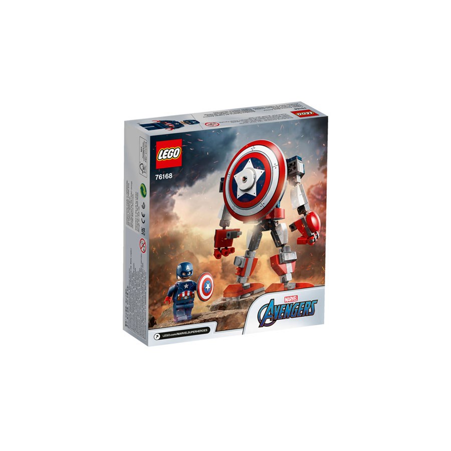 Lego Super Heroes Captain America Zırhı 76168 