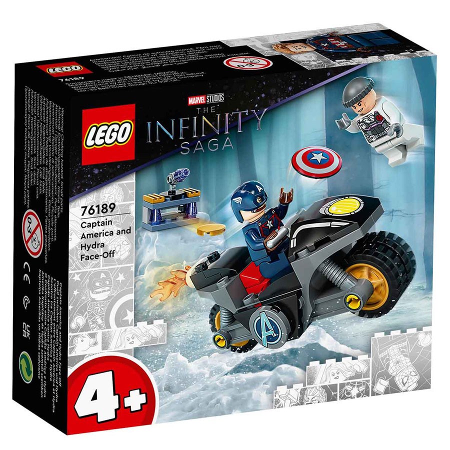 Lego Marvel Kaptan Amerika ve Hydra Karşılaşması 