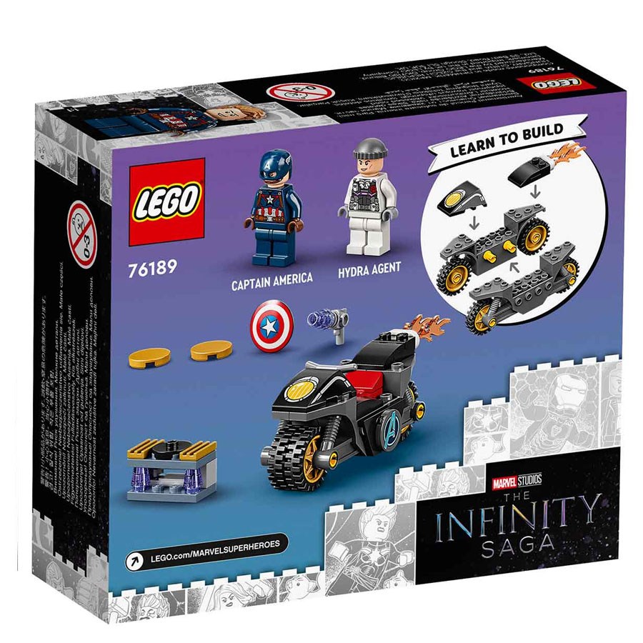 Lego Marvel Kaptan Amerika ve Hydra Karşılaşması 