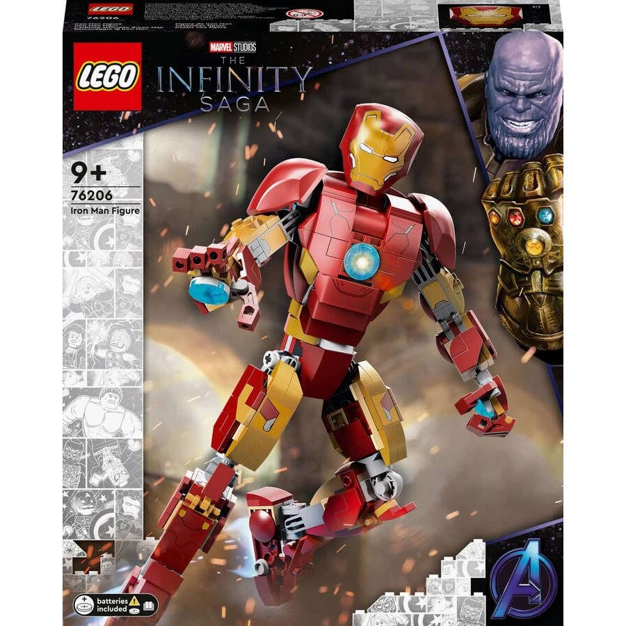 Lego Marvel Iron Man Figürü 