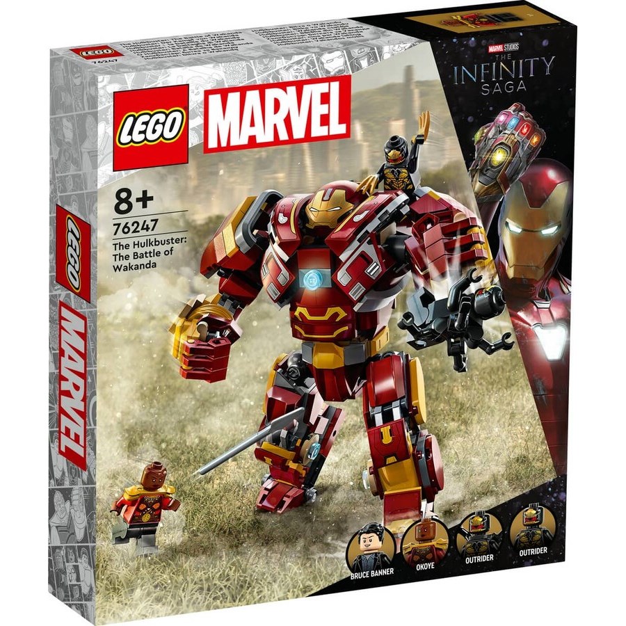 Lego Marvel Hulkbuster: Wakanda Savaşı 76247 