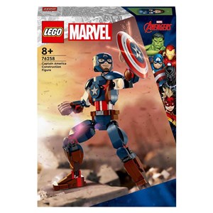 Lego Marvel Kaptan Amerika Yapım Figürü
