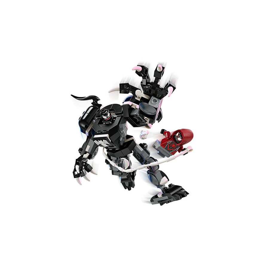 Lego Marvel Venom Robot Zırhı Miles Morales’e Karş 