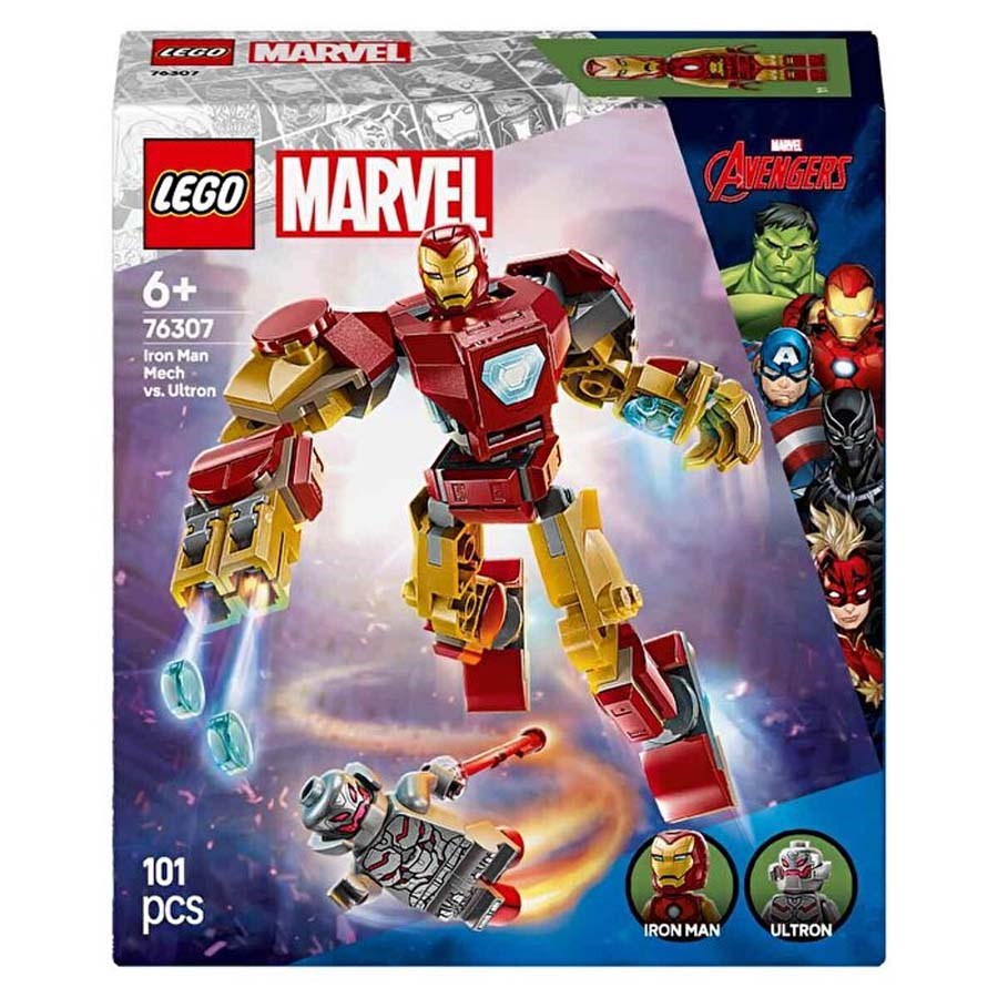 LEGO Marvel Iron Man Robotu Ultron’a Karşı 
