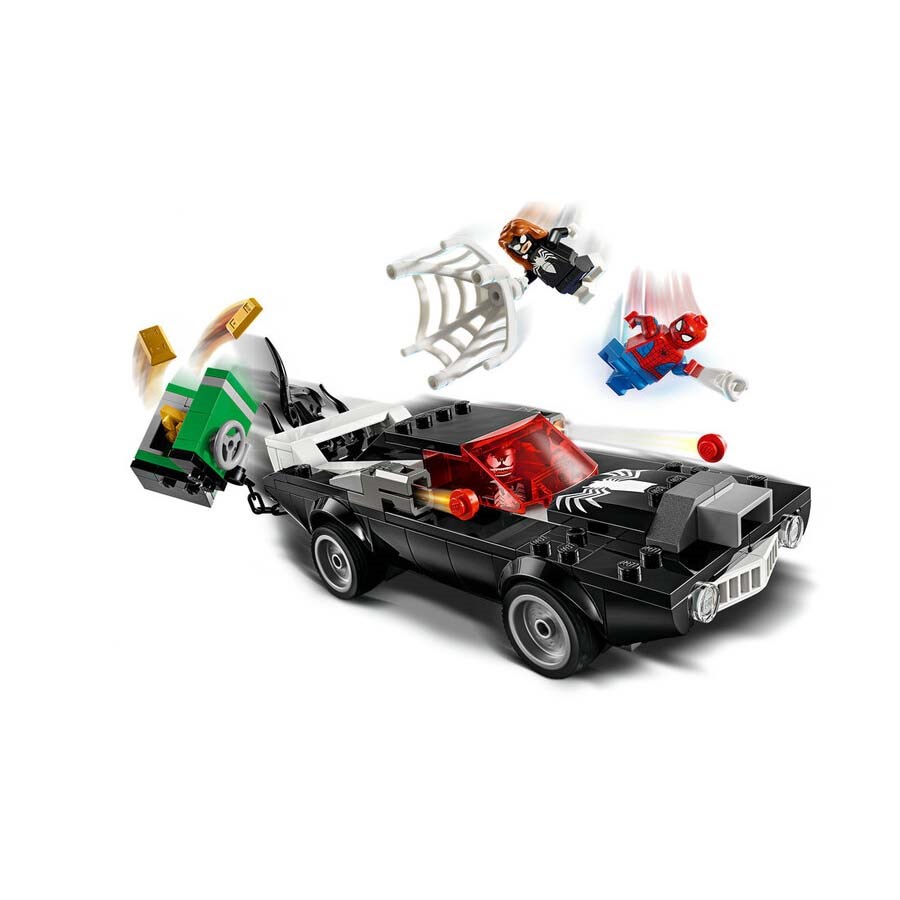 Lego Marvel Örümcek Adam Venom Arabasına Karşı 