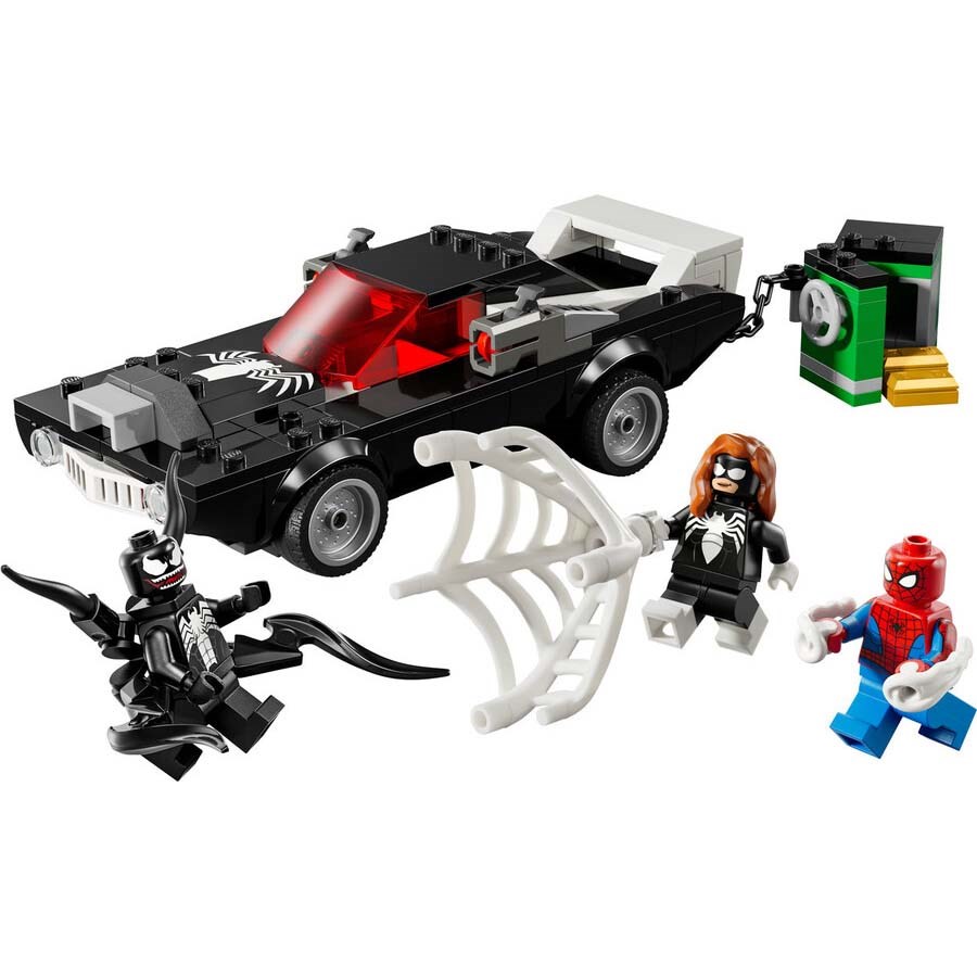 Lego Marvel Örümcek Adam Venom Arabasına Karşı 