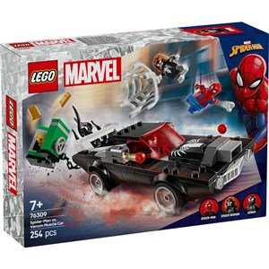 Lego Marvel Örümcek Adam Venom Arabasına Karşı