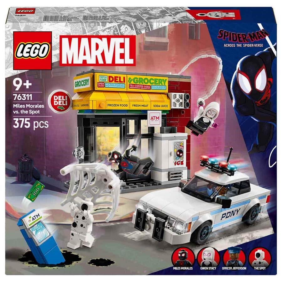 Lego Marvel Spider-Verse:Miles Morales Spota Karşı 