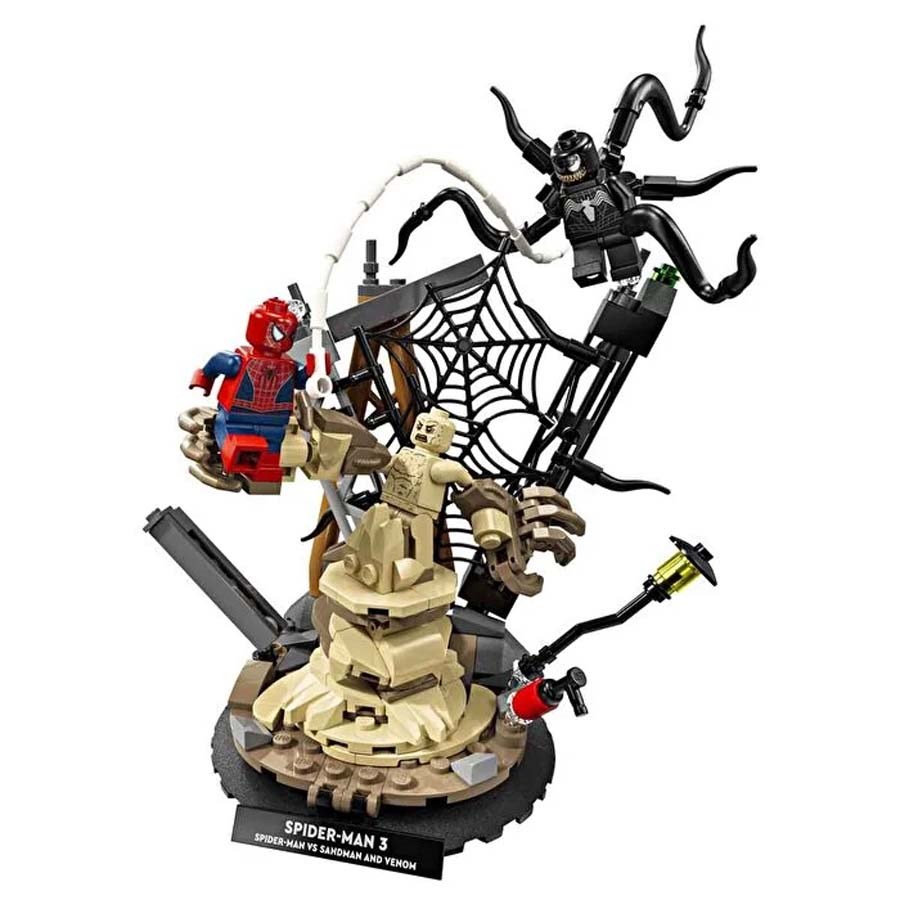 Lego Marvel Örümcek Adam ve Kum Adam Savaşı 