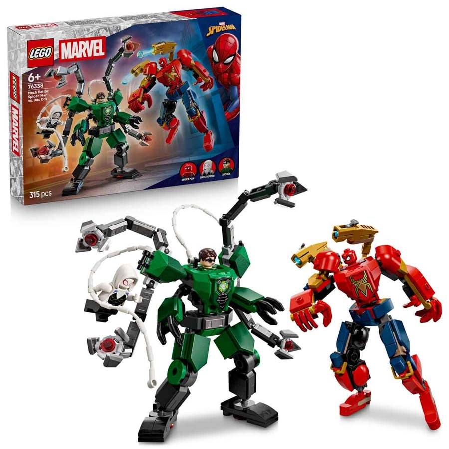 Lego Marvel Robot Savaşı:Spiderman Oktopusa Karşı
